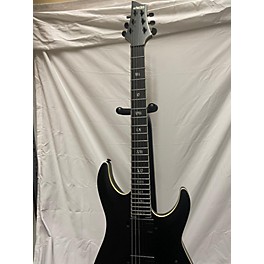 Used Schecter Guitar Research Used Schecter Guitar Research C1 SLS EVIL TWIN Satin Black Solid Body Electric Guitar