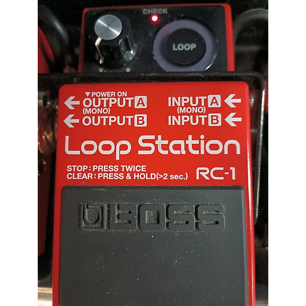 Used BOSS RC1 Loop Station Pedal