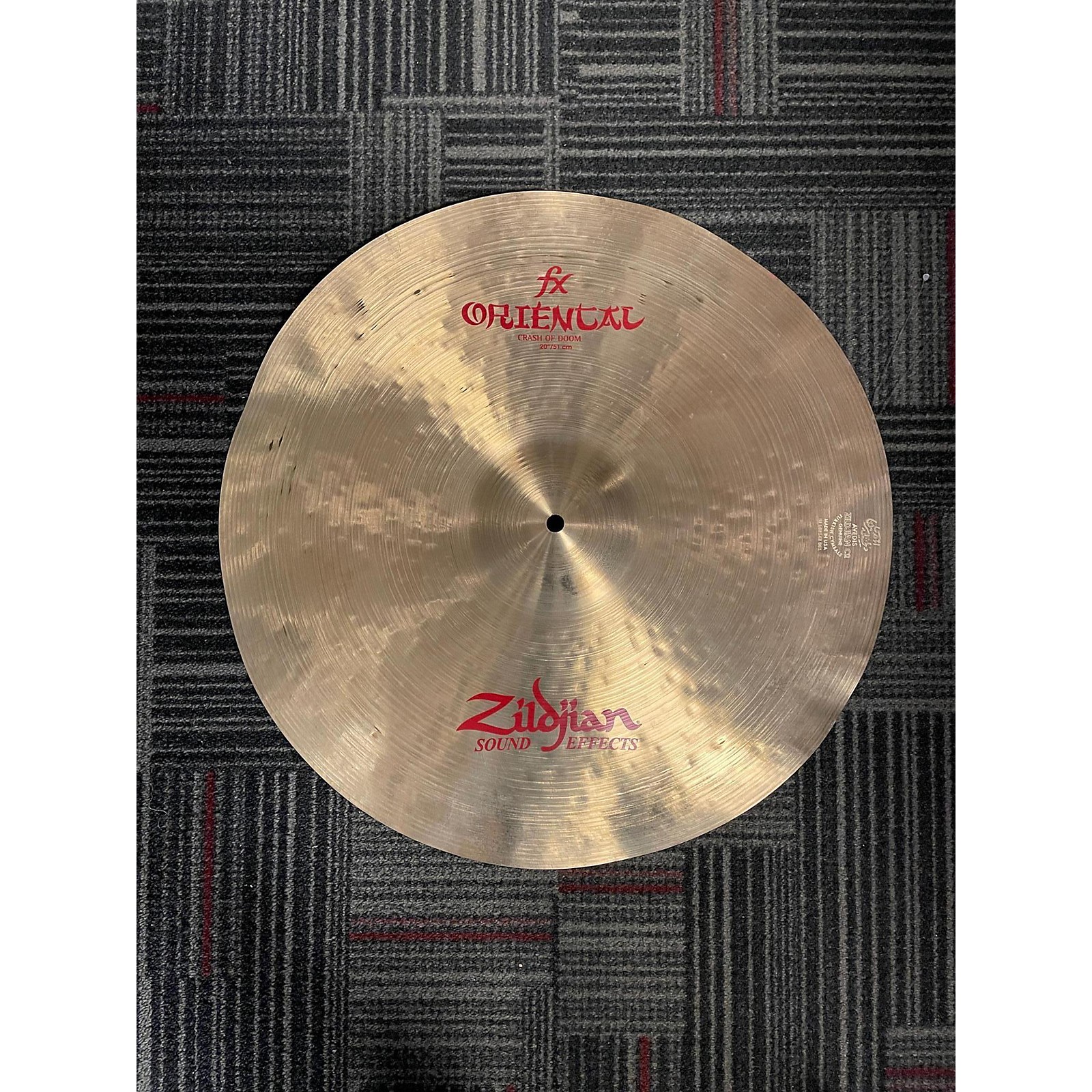 Used Zildjian 20in Oriental Crash Of Doom Cymbal 40 | Guitar Center