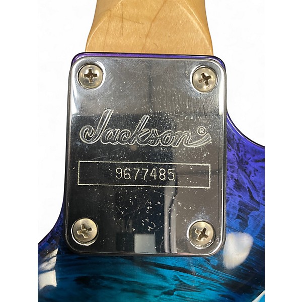 Used Jackson DK2 Pro Dinky Eerie Dess Swirl Solid Body Electric Guitar