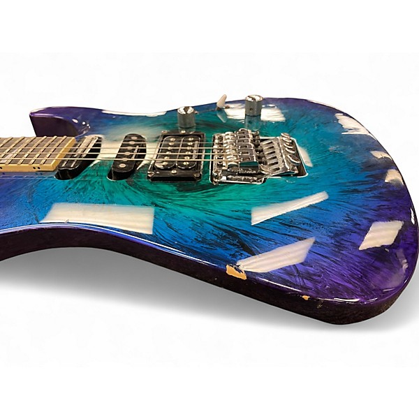 Used Jackson DK2 Pro Dinky Eerie Dess Swirl Solid Body Electric Guitar