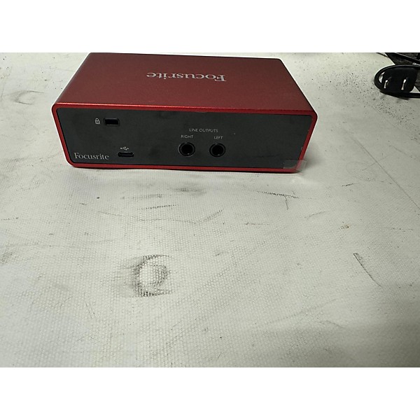 Used Focusrite Scarlett Solo Gen 3 Audio Interface