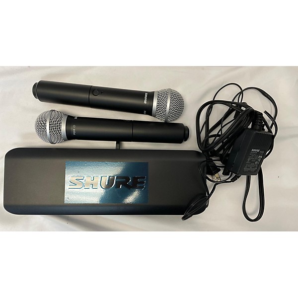 Used Shure Blx288/pg58-h10 Handheld Wireless System