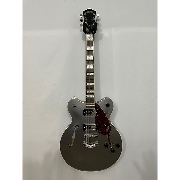 Used Gretsch Guitars Used Gretsch Guitars G2622 Streamliner Center Block Silver Hollow Body Electric Guitar