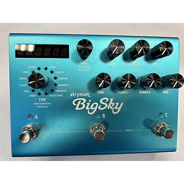 Used Strymon Bigsky Reverb Effect Pedal