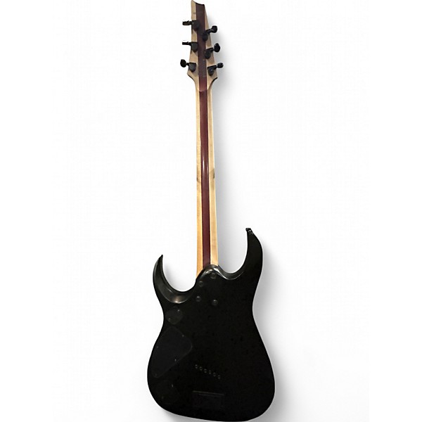 Used Ibanez Iron Label RGDIM6FM Multi Scale Cerulean Blue Burst Flat Solid Body Electric Guitar