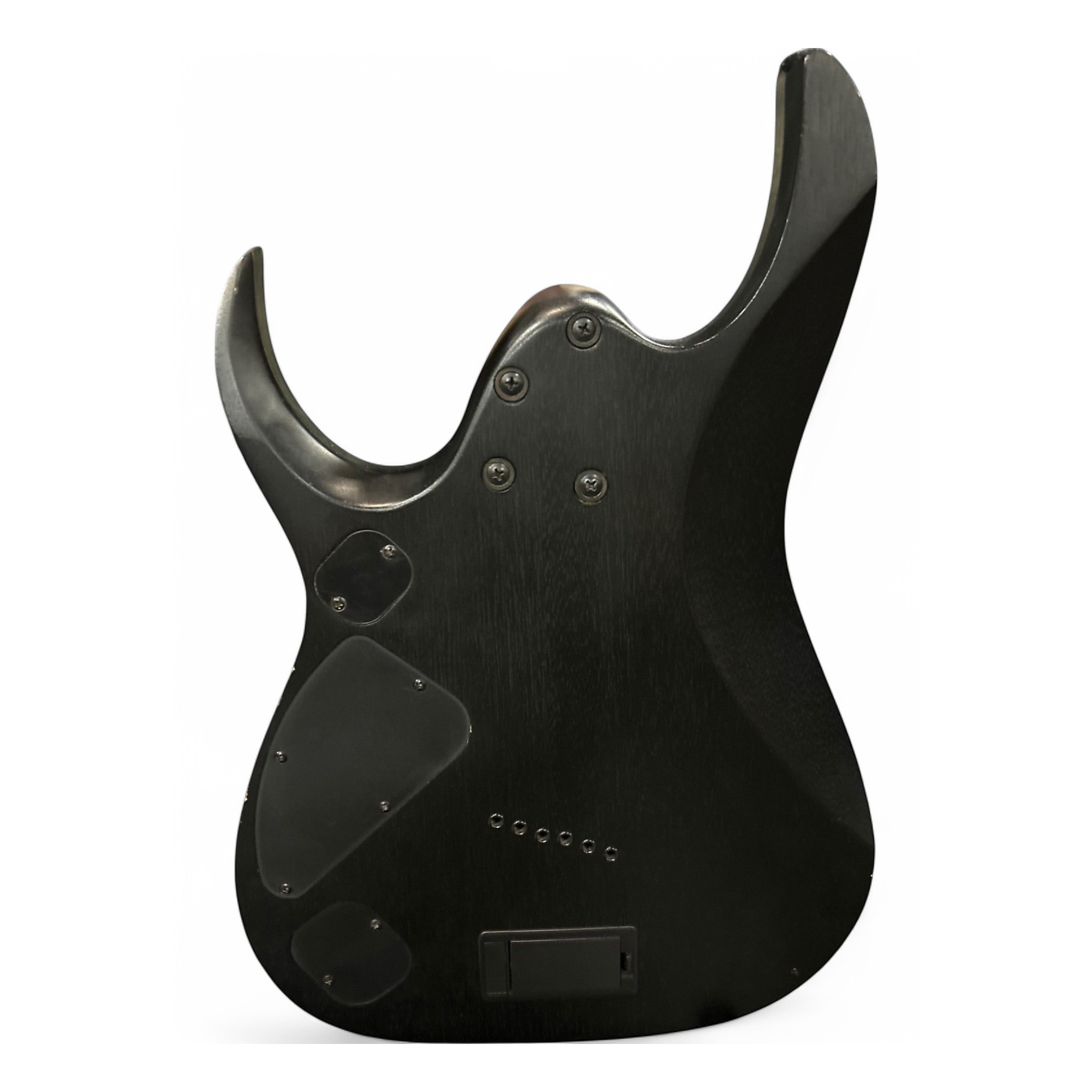 Used Ibanez Iron Label RGDIM6FM Multi Scale Cerulean Blue Burst