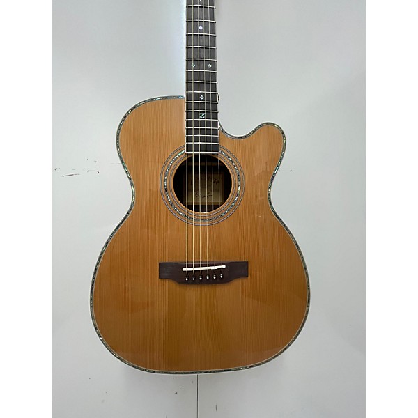 Used Zager Used Zager Zad-80cmom Natural Acoustic Electric Guitar