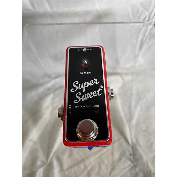 Used Xotic SUPER SWEET GAIN Effect Pedal