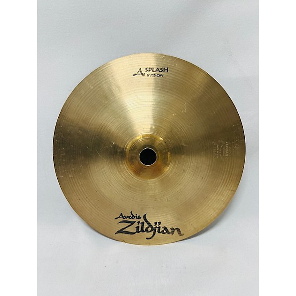 Used Zildjian 6in A Custom Splash Cymbal