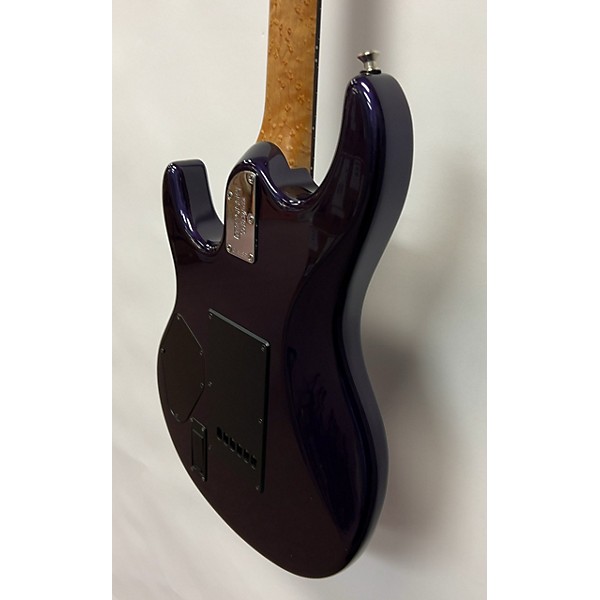 Used Ernie Ball Music Man Used Ernie Ball Music Man Luke II HSS Purple Solid Body Electric Guitar