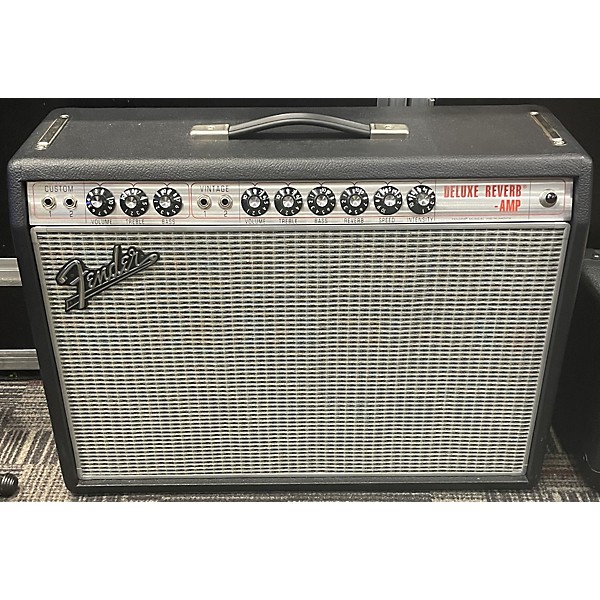 Used Fender 2019 1968 Custom Deluxe Reverb 22W 1x12 Tube Guitar Combo Amp