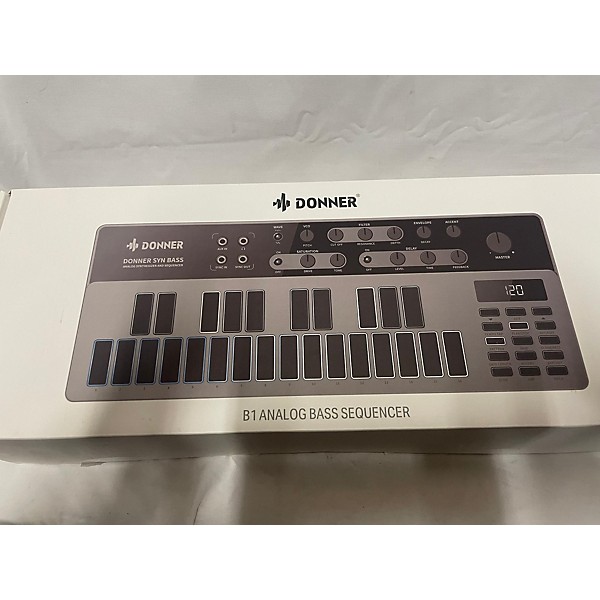 Used Donner Bass Synth Synthesizer