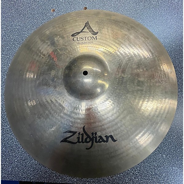 Used Zildjian 20in A Custom Medium Ride Cymbal