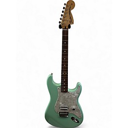 Used Fender Tom Delonge Signature Stratocaster Surf Green Solid Body Electric Guitar