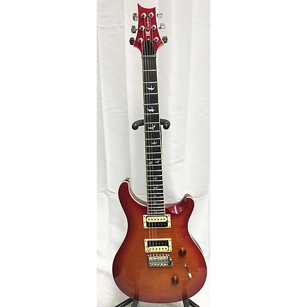 Used PRS Used PRS SE Custom 24 Cherry Sunburst Solid Body Electric Guitar