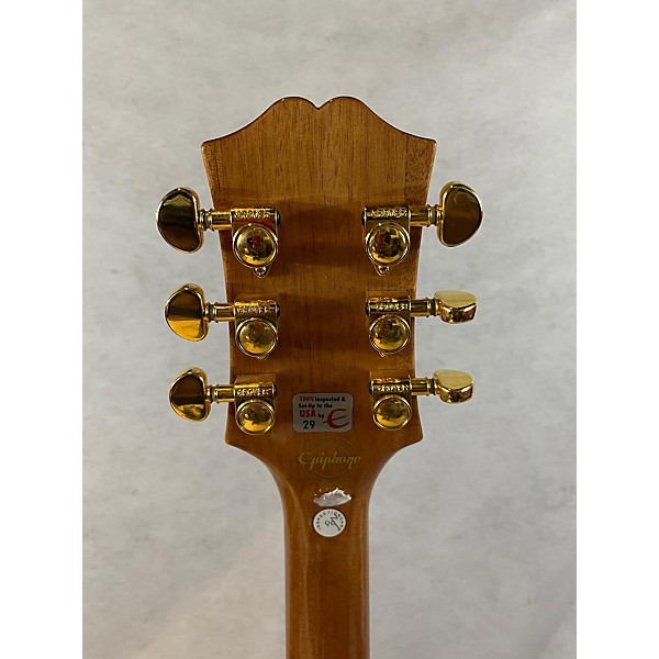 Used Epiphone Used Epiphone Wildkat Koa Natural Hollow Body Electric Guitar