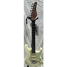 Used Schecter Guitar Research Used Schecter Guitar Research NICK JOHNSTON TRADITIONAL Alpine White Solid Body Electric Guitar