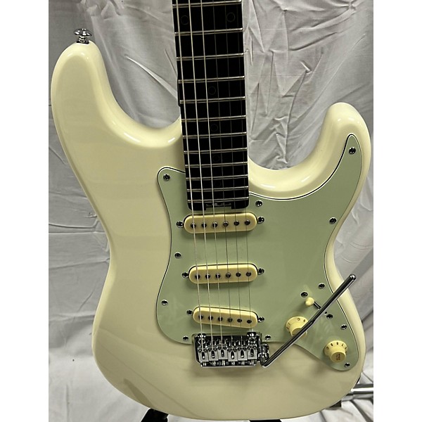 Used Schecter Guitar Research Used Schecter Guitar Research NICK JOHNSTON TRADITIONAL Alpine White Solid Body Electric Guitar