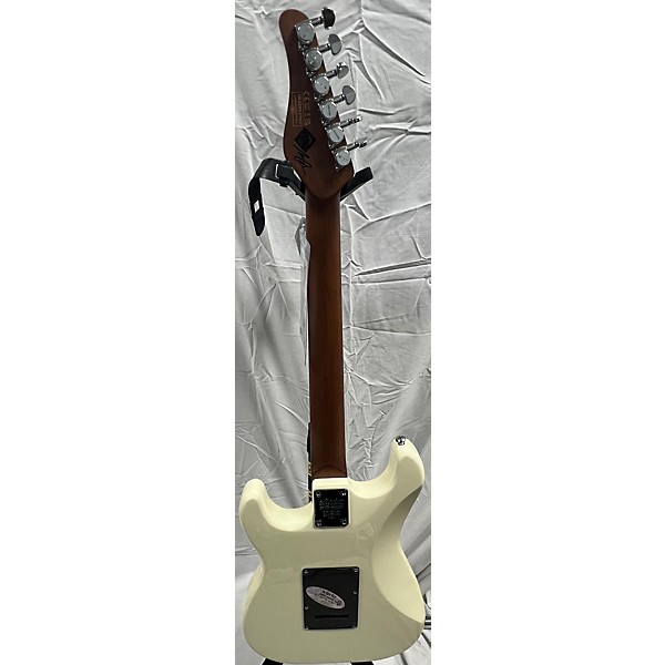 Used Schecter Guitar Research Used Schecter Guitar Research NICK JOHNSTON TRADITIONAL Alpine White Solid Body Electric Guitar