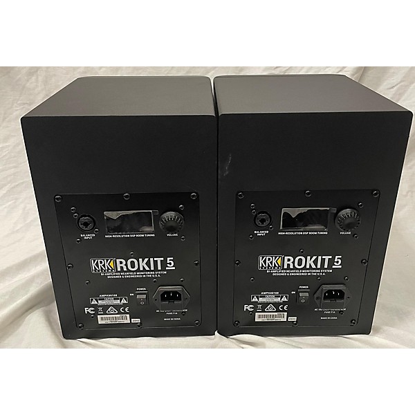 Used KRK RP5 ROKIT G4 Pair Powered Monitor