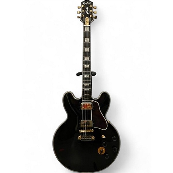 Used Epiphone BB King Lucille Black Hollow Body Electric Guitar,Specials : American Fashion Style Bags On Sale