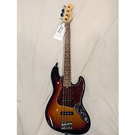 Used Fender Used Fender American Standard Jazz Bass 3 Tone Sunburst Electric Bass Guitar