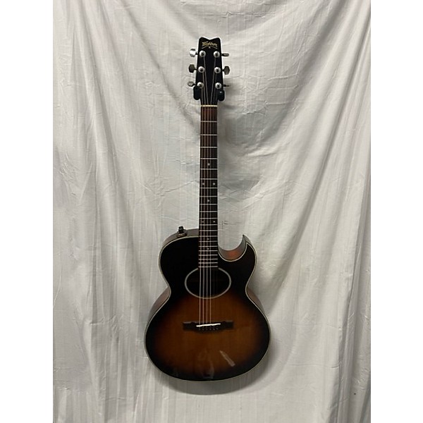 Used Washburn WOODSTOCK Acoustic Electric Guitar