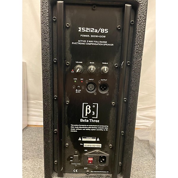 Used Used BETA THREE ES212A Powered Speaker