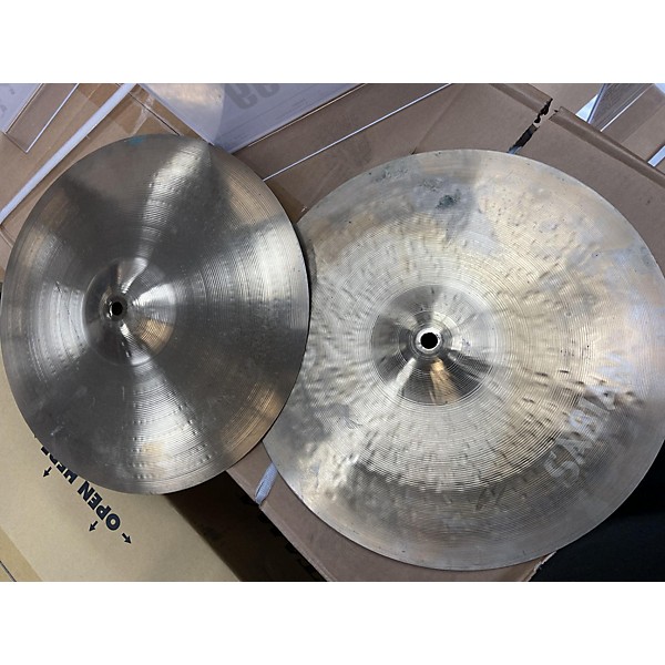 Used SABIAN 13in Neil Peart Signature Paragon Hi Hat Pair Cymbal