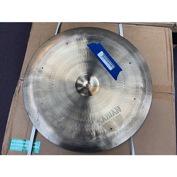 Used SABIAN 20in Drum Diamond Back China Brilliant Cymbal