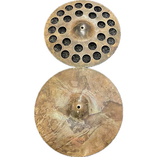 Used SABIAN 16in PROTOTYPE SICK HATS Cymbal