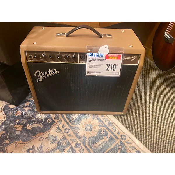 Used Fender Acoustasonic 90 90W Acoustic Guitar Combo Amp Guitar Center