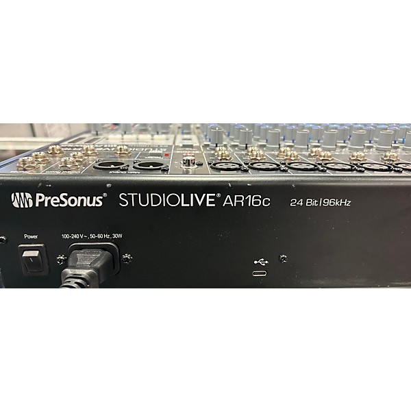 Used PreSonus StudioLive Ar16c Digital Mixer