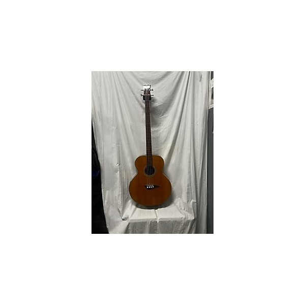 Used Dean EAB Fretless Acoustic Bass Guitar