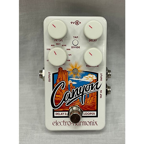 Used Electro-Harmonix Canyon Delay And Looper Effect Pedal