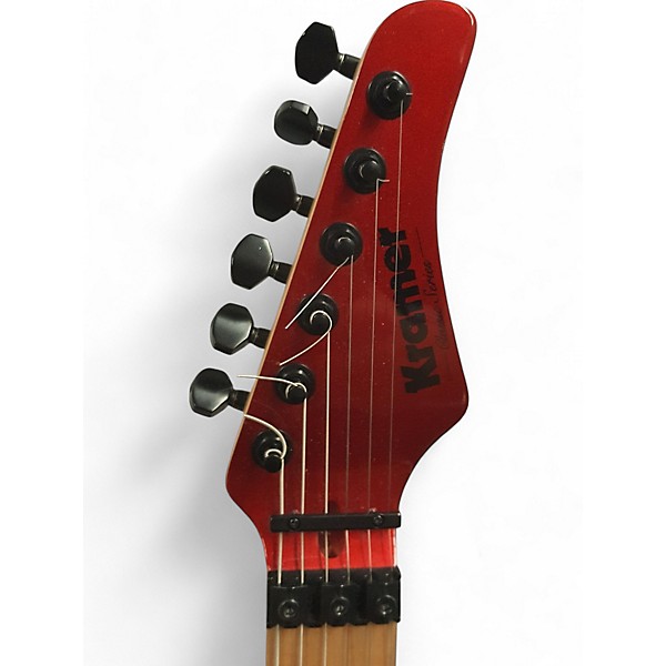 Used Kramer Pacer Classic Metallic Red Solid Body Electric Guitar