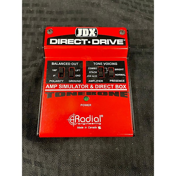 Used Radial Engineering JDX DIRECT DRIVE Pedal