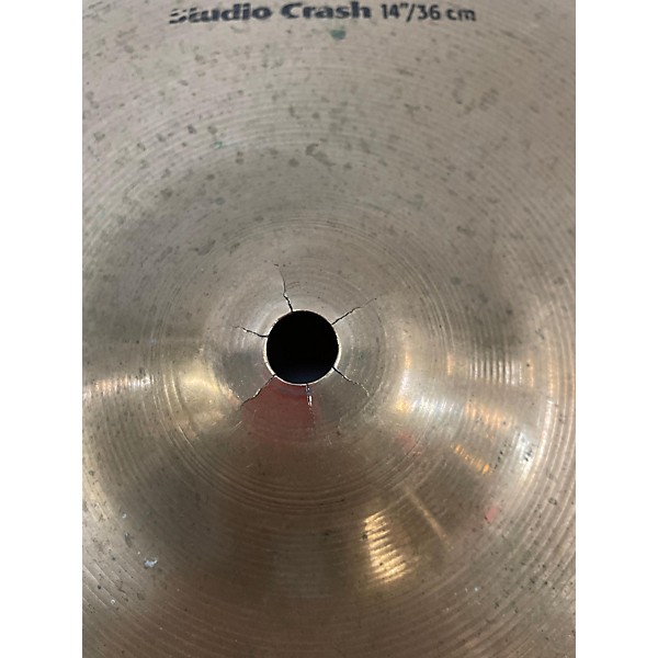 Used SABIAN 14in AAX Thin Studio Crash Cymbal