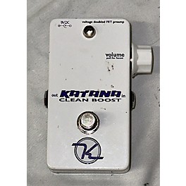 Used Keeley KATANA CLEAN BOOST V2 Effect Pedal