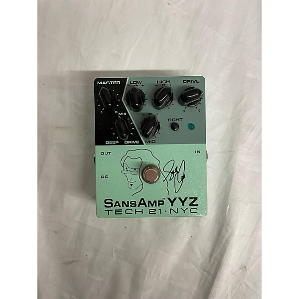 Used Tech 21 Sansamp YYZ Bass Effect Pedal