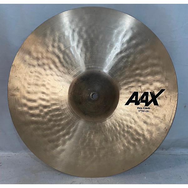 Used SABIAN 17in AAX Thin Crash Cymbal