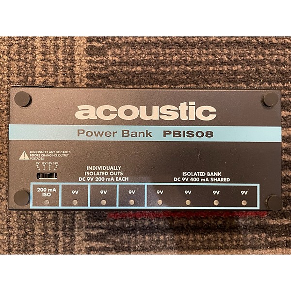Used Acoustic PBISO08 Power Supply