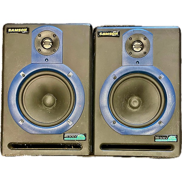 Used Samson Resolv 65a Pair Powered Monitor