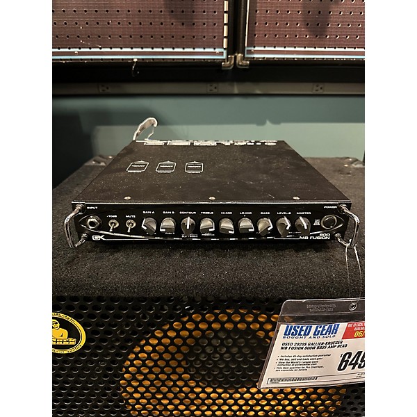 Used Gallien-Krueger 2020s MB Fusion 800W Bass Amp Head