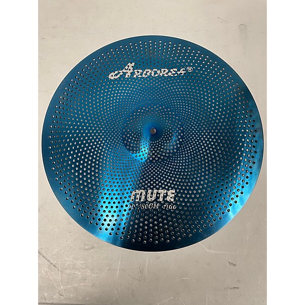 Used Arborea 20in B8 Mute Ride Cymbal