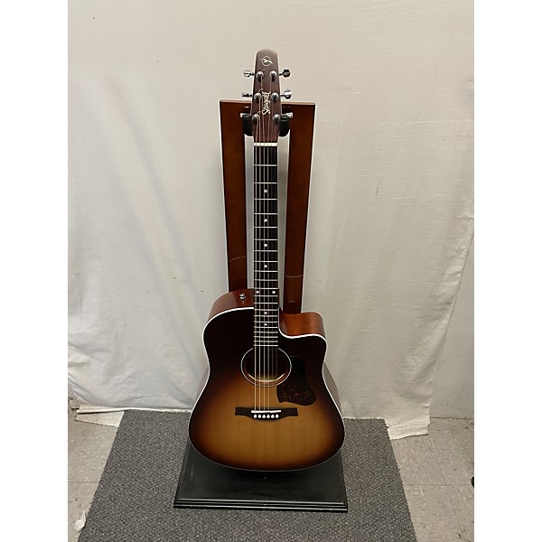 Used Seagull Entourage Rustic Cutaway Acoustic Electric Guitar