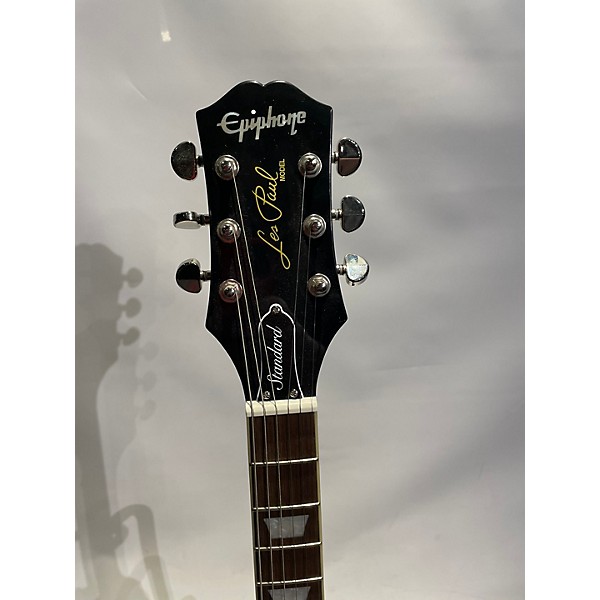 Used Epiphone Used Epiphone Les Paul Standard 60s Black Solid Body Electric Guitar