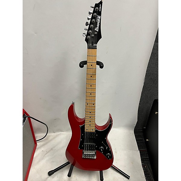 Used Ibanez GDTM21 Mikro Solid Body Electric Guitar Red Guitar Center