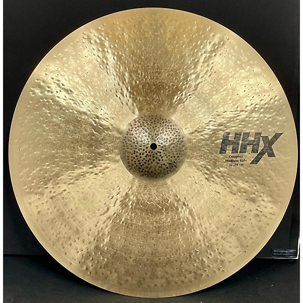 Used SABIAN 22in Hhx Medium Complex Ride Cymbal